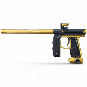 id-paintball Empire Mini GS Paintball Markierer in Dust Black und Dust Gold mit 14-Zoll Performance-Lauf
