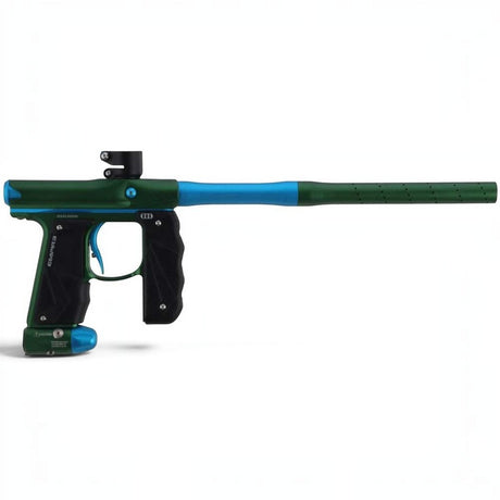 id-paintball Empire Mini GS Paintball Markierer in Dust Green und Dust Aqua mit gummiertem Frontgriff