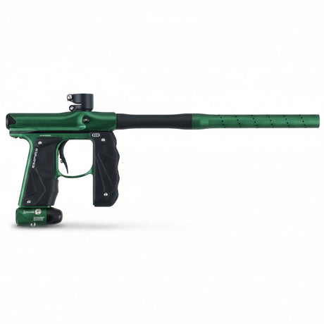 id-paintball Empire Mini GS Paintball Markierer in Dust Green und Dust Black mit 14-Zoll Lauf und gummiertem Griff
