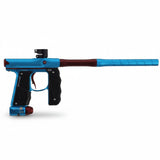 id-paintball Empire Mini GS Paintball-Markierer in Dust Light Blue und Dust Red mit gummiertem Frontgriff