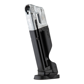 id-paintball Ersatzmagazin für Smith & Wesson M&P9 2.0 T4E cal.43 Pistole mit integriertem CO2-System in Schwarz