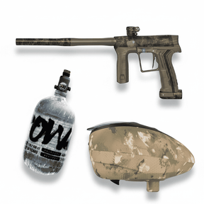 id-paintball Planet Eclipse ETHA 3 Paintball-Set in HDE Earth mit DYE Rotor LT-R Hopper und PowAir Carbon HP-System