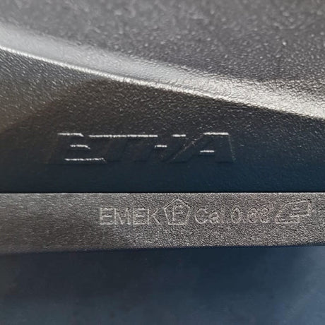 id-paintball Planet Eclipse ETHA EMEK 100 Paintball Markierer mit eingeprägtem Logo und Kaliberangabe in Schwarz
