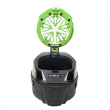 id-paintball HK Army EVO Pro Speedfeed in Lime Green aus Aluminium für Virtue Spire und Bunkerkings CTRL Hopper