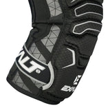 id-paintball Exalt FreeFlex Knieschoner in Schwarz mit ergonomischer Memory-Foam-Polsterung und flexiblem Design