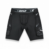 id-paintball Exalt FreeFlex Paintball Slide Short in Schwarz mit Polsterung an Hüfte und Oberschenkeln