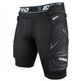 id-paintball Exalt FreeFlex Paintball Slide Short in Schwarz mit Polsterung an Hüfte und Oberschenkeln