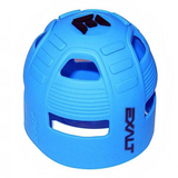 id-paintball Exalt Tank Grip aus blauem Gummi für Paintball-Flaschen mit rutschfester Struktur