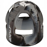 id-paintball Exalt Tank Grip aus Gummi in schwarz-grauer Camouflage-Optik für Paintball-Flaschen