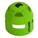id-paintball Exalt Tank Grip aus neongrünem Gummi für Paintball-Flaschen mit rutschfester Struktur