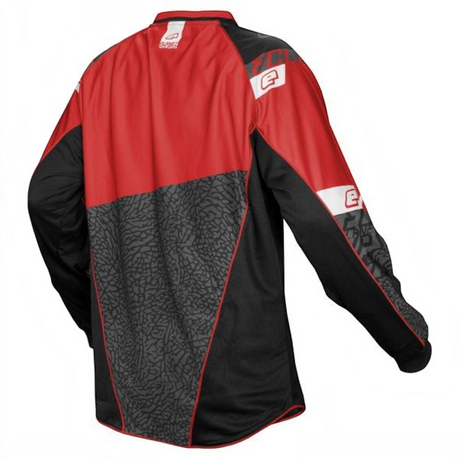 id-paintball Planet Eclipse FANTM Paintball Trikot in Rot und Schwarz mit atmungsaktivem Design und Sublimationsdruck