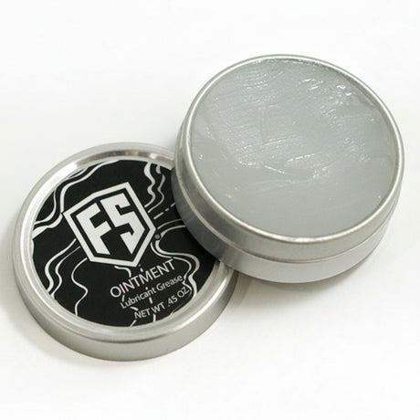 id-paintball First Strike Laceration Ointment Fett in einer kleinen Aluminiumdose zur Pflege von Paintball-Regulatoren