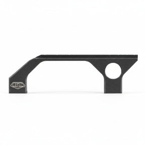 id-paintball BT Fixed Sight Rail aus schwarzem Aluminium für 11 mm Prismenschienen mit integriertem Tragegriff