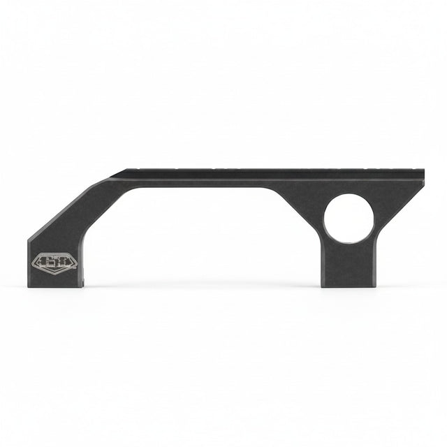 id-paintball BT Fixed Sight Rail aus schwarzem Aluminium für 11 mm Prismenschienen mit integriertem Tragegriff