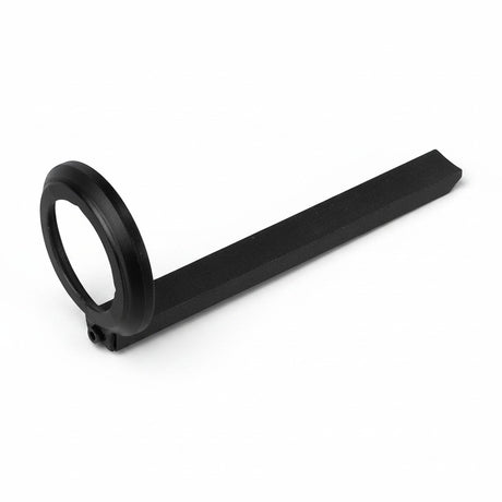 id-paintball DSG AM Floating Stock Guide aus schwarz eloxiertem Aluminium für 300-Bar-MagFed-HP-Systeme