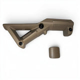 id-paintball MP Frontgriff in Tan für 22mm Picatinny-Schienen mit ergonomischem Design für verbesserte Stabilität