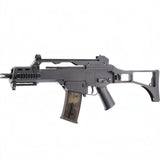 id-paintball Heckler & Koch G36C Sportsline EyeTrace Airsoft S-AEG in Schwarz mit klappbarem Schaft und Magazin