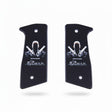 id-paintball G4 / FX Griffschale Hitman aus schwarzem Kunststoff mit strukturiertem Design für Paintball Markierer