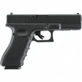 id-paintball GLOCK 17 Gen4 Airsoft Pistole in Schwarz mit Metallschlitten und ergonomischem Griff