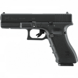 id-paintball GLOCK 17 Gen4 Airsoft Pistole in Schwarz mit Metallschlitten und ergonomischem Griff