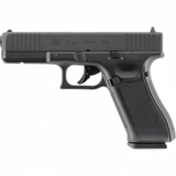 id-paintball GLOCK 17 Gen5 CO2-Pistole in Schwarz mit Metallschlitten und strukturierter Griffschale