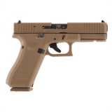 id-paintball GLOCK 17 Gen5 Schreckschusswaffe in Coyote mit Cerakote-Beschichtung und taktischem Design