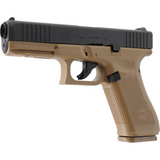 id-paintball T4E GLOCK 17 Gen5 French Army Edition Paintball-Pistole mit Coyote-Griffstück und schwarzem Schlitten