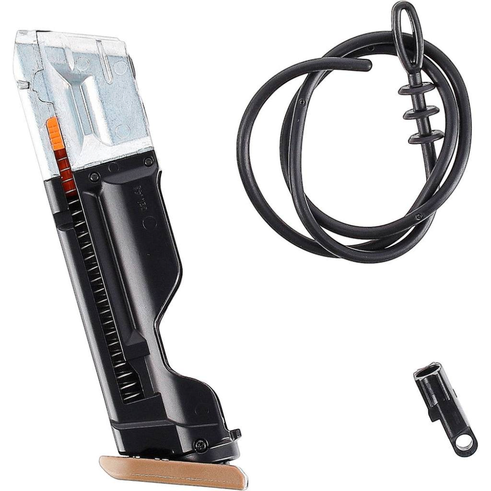 id-paintball Magazin für T4E GLOCK 17 Gen5 French Army Edition im Kaliber .43 mit Fangriemen und Zubehör