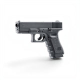 id-paintball GLOCK 19 CO2 Airsoftpistole in Schwarz mit Metallschlitten und kompakter Bauweise