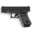 id-paintball Glock 19 CO2 Pistole mit Metallschlitten und originalen Markings in schwarzer Ausführung