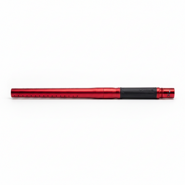 id-paintball GOG Freak XL Junior Laufset in mattem Rot mit AutoCocker-Gewinde und .689 Insert für Paintball