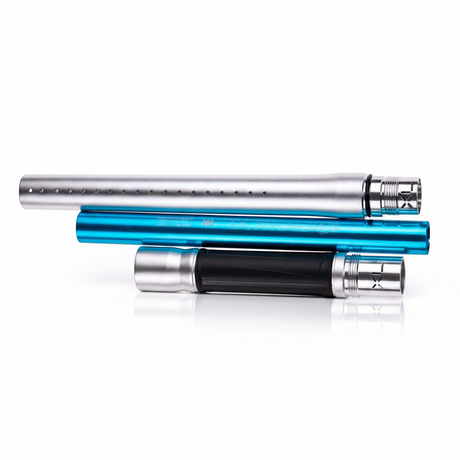 id-paintball GOG Freak XL Junior Laufset in Silber Matt mit blauem Insert und schwarzem Griffstück