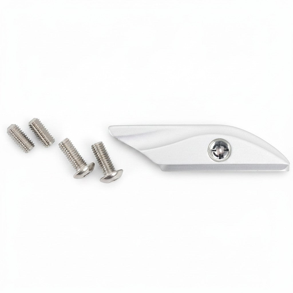 id-paintball Smart Parts GOG IMF Kit S-Rail in Silber mit Befestigungsschrauben für Paintball Markierer