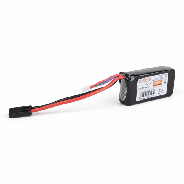 id-paintball GSG Li-Po Akku 11,1V 1200mAh mit Mini-Tamiya-Anschluss für Airsoft AEG und S-AEG Modelle