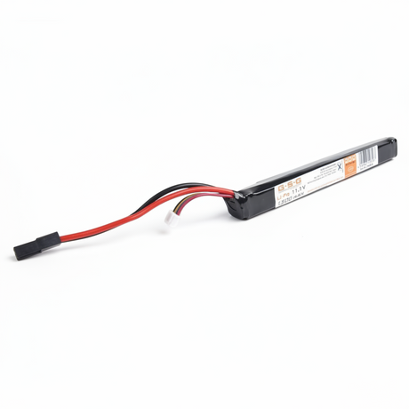 id-paintball GSG Li-Po Akku 11,1V 1200mAh mit Tamiya-Anschluss für Airsoft-AEGs in kompakter, flacher Bauform