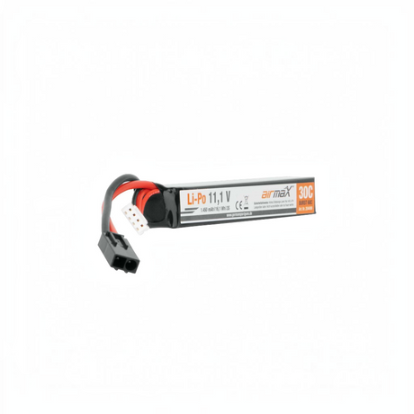 id-paintball GSG Li-Po Akku 11,1V 1450mAh für Airsoft Waffen mit schwarzem Gehäuse und Anschlüssen