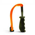 id-paintball GSG Steinschleuder in Schwarz und Orange mit ergonomischem Griff und elastischem Zugband