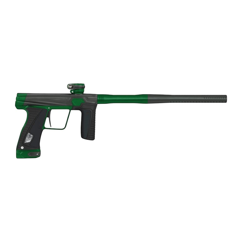 id-paintball Planet Eclipse GTEK 180R Vyper Storm Paintball-Markierer in Grau und Grün mit Shaft S63 Lauf