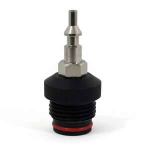id-paintball Guerrilla Air Cobra ASA Adapter mit Push-Bottom Release für Paintball Remote-Systeme aus Metall