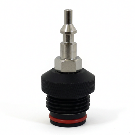 id-paintball Guerrilla Air Cobra ASA Adapter mit Push-Bottom Release für Paintball Remote-Systeme aus Metall