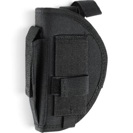 id-paintball Umarex Gürtelholster Typ A aus schwarzem Nylon mit integrierter Magazintasche für große Pistolen