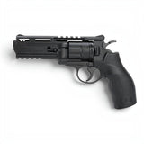 id-paintball Elite Force H8R Gen2 CO2 Airsoft-Revolver in Schwarz mit Polymer-Rahmen und Picatinny-Schienen