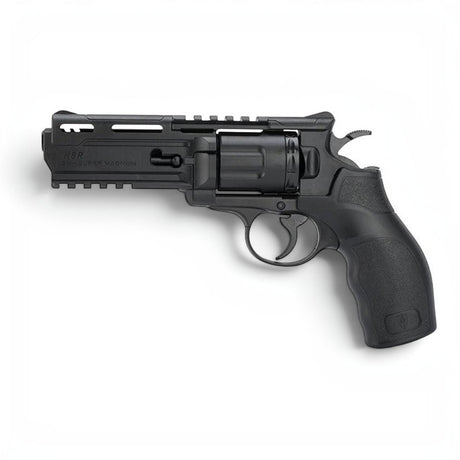 id-paintball Elite Force H8R Gen2 CO2 Airsoft-Revolver in Schwarz mit Polymer-Rahmen und Picatinny-Schienen