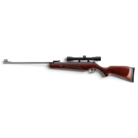 id-paintball Hämmerli Hunter Force 600 Luftgewehr mit Buchenholzschaft und montiertem 4x32 Zielfernrohr