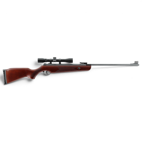 id-paintball Hämmerli Hunter Force 600 Luftgewehr mit Buchenholzschaft, Knicklauf und montiertem 4x32 Zielfernrohr