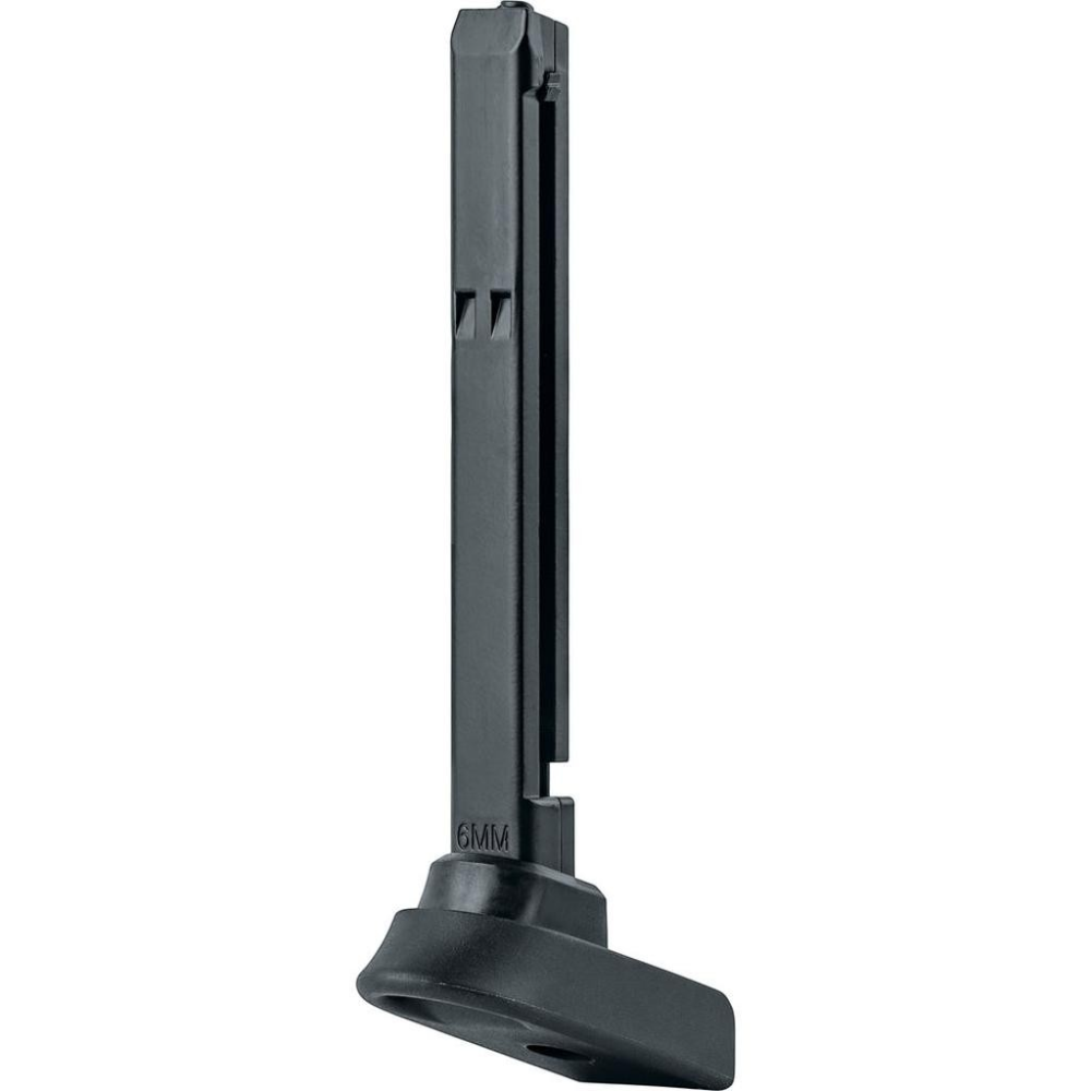 id-paintball Heckler & Koch Magazin für HK45 CO2-Airsoft-Pistole, 15 Schuss Kapazität, 6 mm Kaliber, schwarz