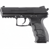 id-paintball Heckler & Koch P30 Airsoft-Pistole mit Metallschlitten und strukturierter Griffschale in Schwarz