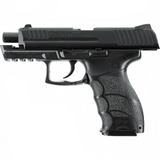 id-paintball Heckler & Koch P30 Airsoft-Pistole mit schwarzem Metallschlitten und strukturierter Griffschale