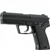 id-paintball Heckler & Koch P8 A1 GBB Airsoft-Pistole in Schwarz mit Metallschlitten und originalen HK-Markings