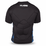 id-paintball HK Army Crash Brustpanzer in Schwarz mit blauen Akzenten und Dual-Layer Polsterung für Paintball